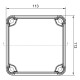 Клемна коробка IDE 113×113x68, IP65-IP67