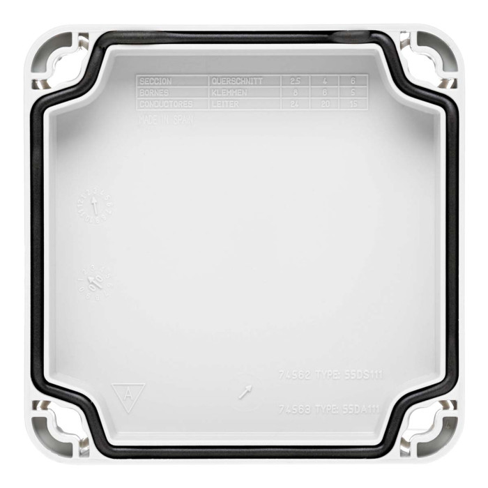 Клемна коробка IDE 113×113x68, IP65-IP67