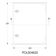 Навісна шафа IDE POL 500×600x230 IP66