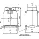 Трансформатор струму захисний FRER TAC071 100A 15×5 100/5