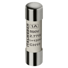 Запобіжник циліндричний Italweber CH10 1A gG 10×38 500V