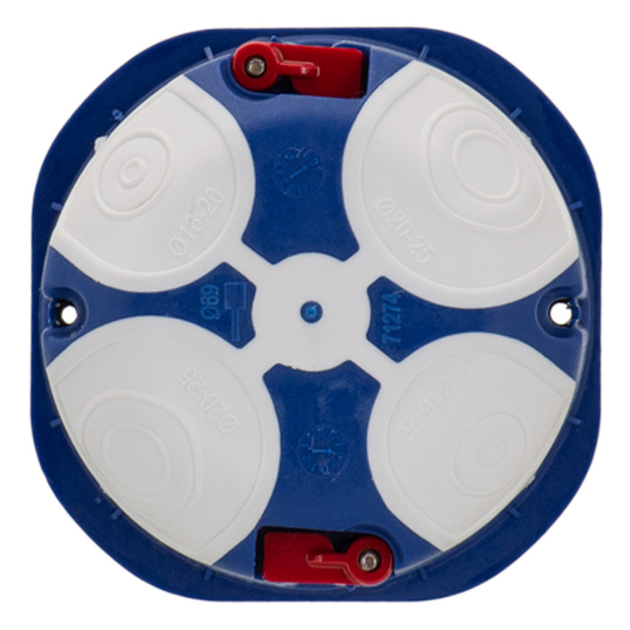 Установча коробка (підрозетник) IDE Domos 1-70mm з гвинтами