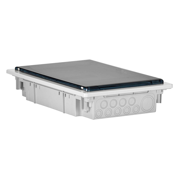 Корпус розподільчий IDE GOLD, 2×12 (24) модулі, прозорі двері, IP40