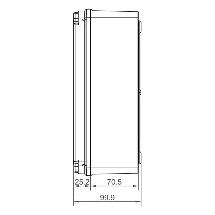 Клемна коробка IDE 185×246x100, IP65-IP67