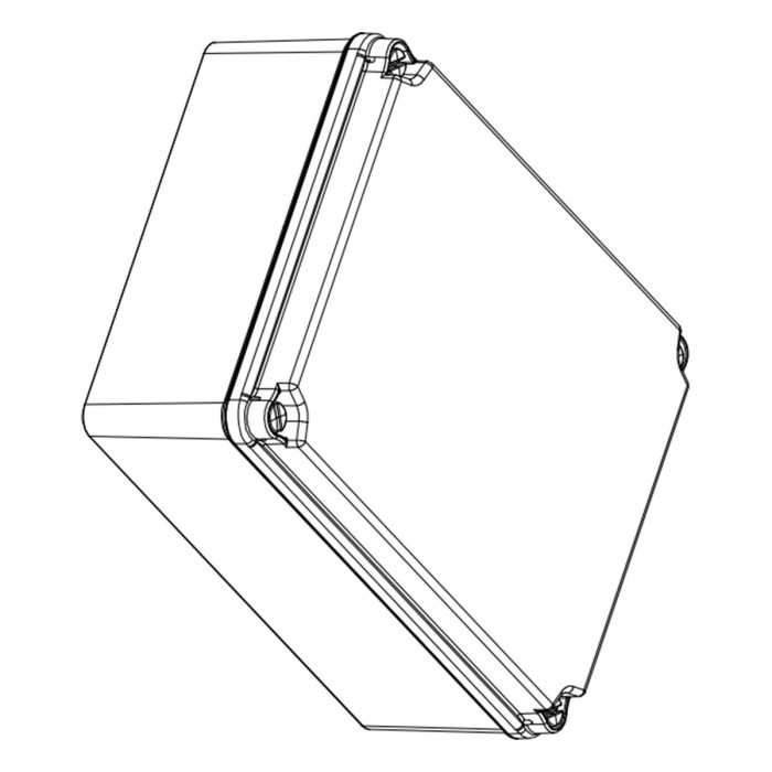 Клемна коробка IDE 185×246x100, IP65-IP67