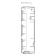 Настінний корпус для сил. розеток IDE STAR 436×142x124mm, IP65 з шинами N+PE з отворами