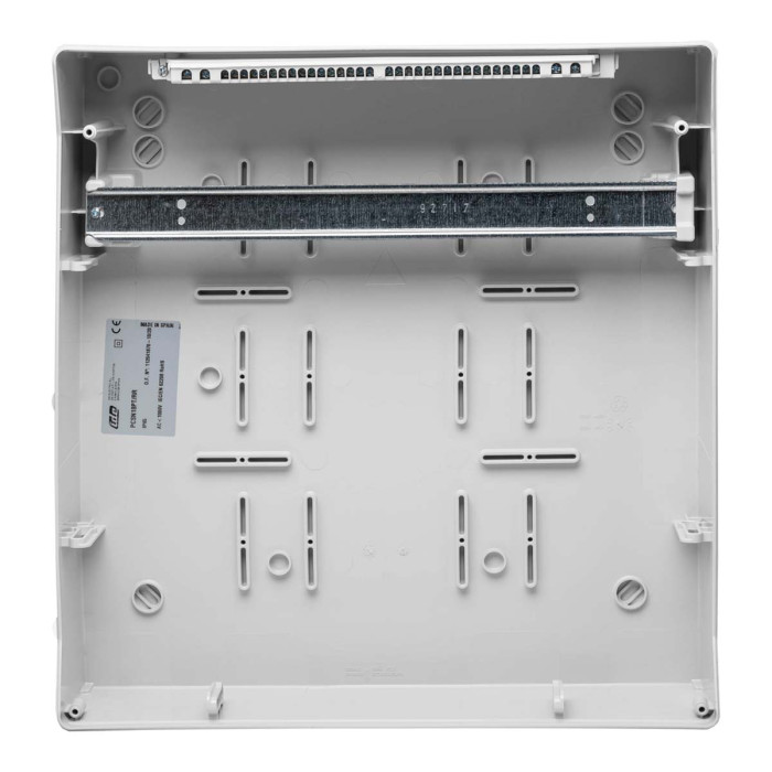 Настінний корпус для сил. розеток IDE з отвора STAR 1×18 MOD 436×418x147mm, IP65, шини N+PE