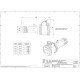 Розетка кабельна IDE MUNDIAL 2P+E 16A 200–250V IP44