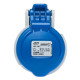 Розетка кабельна IDE MUNDIAL 2P+E 16A 200–250V IP44