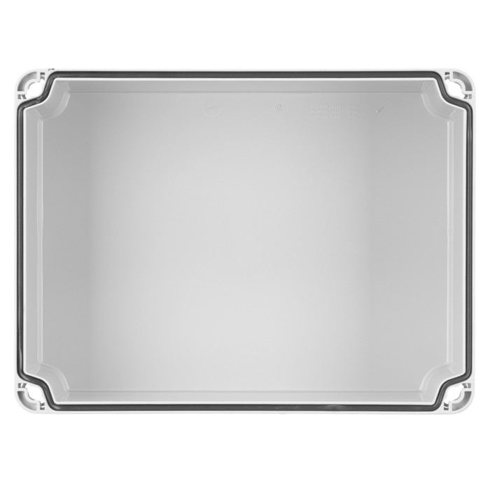 Коробка захисту двигуна IDE 185×246x180, непрозора кришка, IP65-IP67
