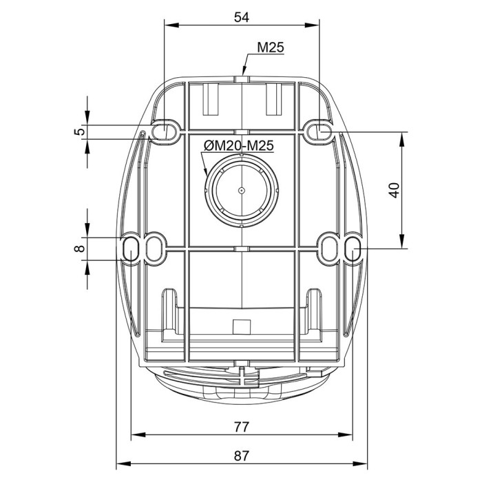Розетка настінна IDE MUNDIAL 3P+E 16A 380–415V IP44