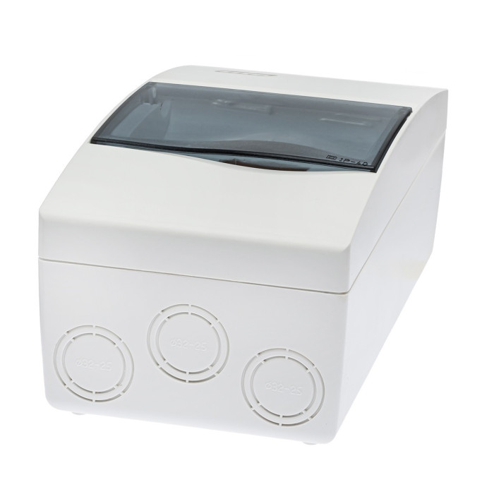 Корпус розподільчий IDE Combi, 1×4 модуля 228×120x99, IP40, з шинами N і PE