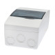 Корпус розподільчий IDE Combi, 1×4 модуля 228×120x99, IP40, з шинами N і PE