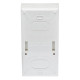 Корпус розподільчий IDE Combi, 1×4 модуля 228×120x99, IP40, з шинами N і PE
