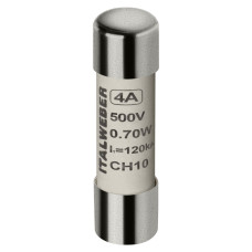 Запобіжник циліндричний Italweber CH10 4A gG 10×38 500V