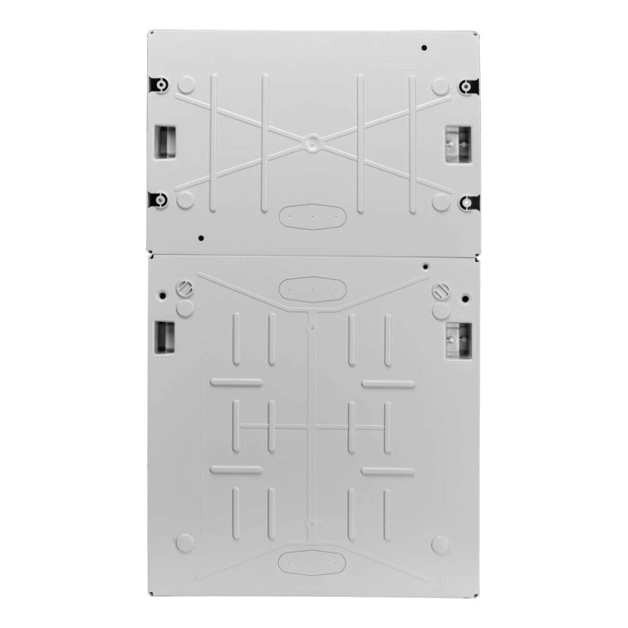 Настінний корпус для сил. розеток IDE STAR 2×18 MOD 728×418x147mm, IP65 з шинами N+PE