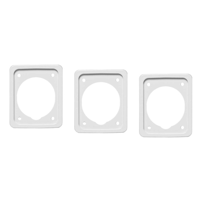 Настінний корпус для сил. розеток IDE STAR 2×18 MOD 728×418x147mm, IP65 з шинами N+PE