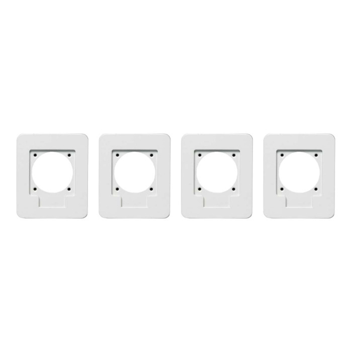Настінний корпус для сил. розеток IDE STAR 2×18 MOD 728×418x147mm, IP65 з шинами N+PE