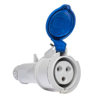 Розетка кабельна IDE MUNDIAL 2P+E 32A 200–250V IP44