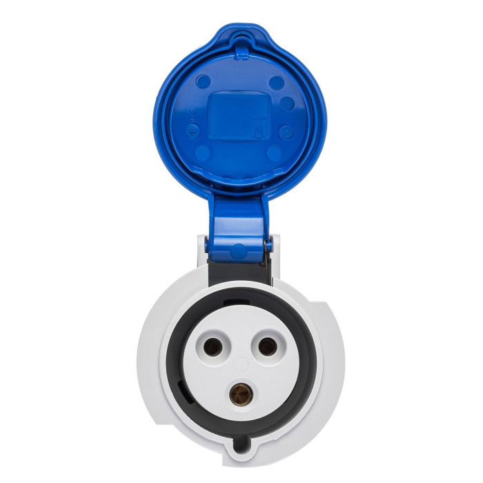 Розетка кабельна IDE MUNDIAL 2P+E 32A 200–250V IP44