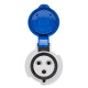 Розетка кабельна IDE MUNDIAL 2P+E 32A 200–250V IP44