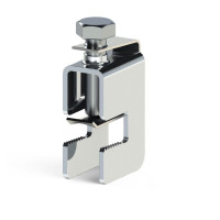 Фіксуючий зажим Klemsan 25-50, під шину 10mm