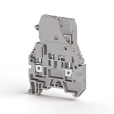 Клема Klemsan ASK 3 MLD 110V DC під запобіжник 4 мм сіра