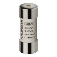 Запобіжник циліндричний Italweber CH22 80A gG 22×58 500V