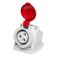 Розетка настінна IDE MUNDIAL 2P+E 32A 380–415V IP44