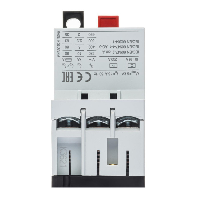 Автомат захисту двигуна ISKRA MS25 16A