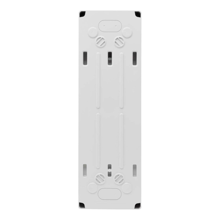 Настінний корпус для сил. розеток IDE STAR 1×6 MOD 436×142x137mm, IP65 з шинами N+PE