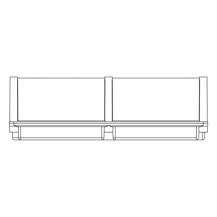 Корпус з подвійною ізоляцією (Class II) IDE, поліестер, 540×360x171mm, IP66