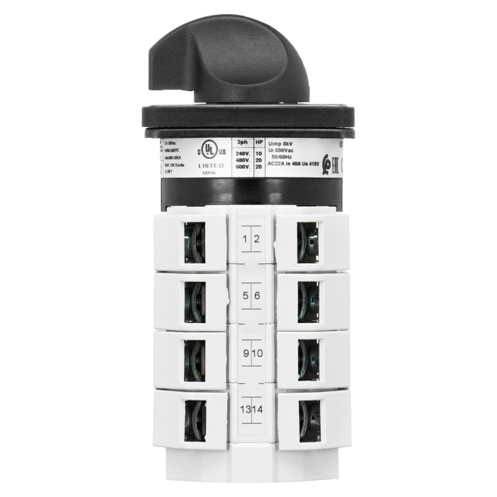 Кулачковий перемикач TELERGON T 4P 40A