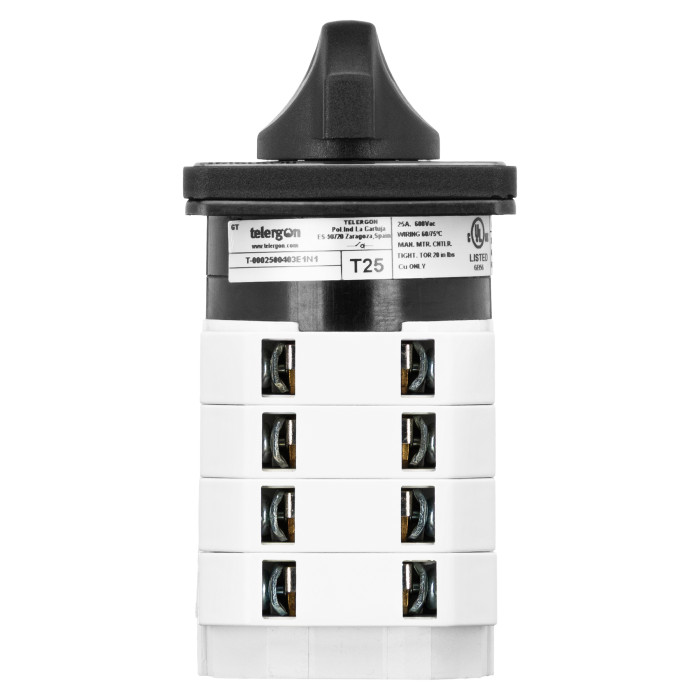Кулачковий перемикач TELERGON T 4P 32A