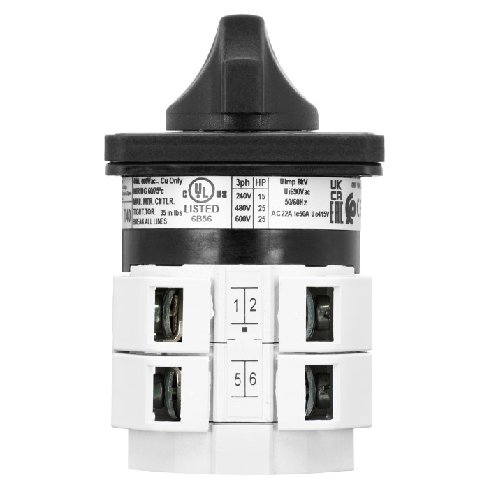 Кулачковий перемикач TELERGON T 3P 50A