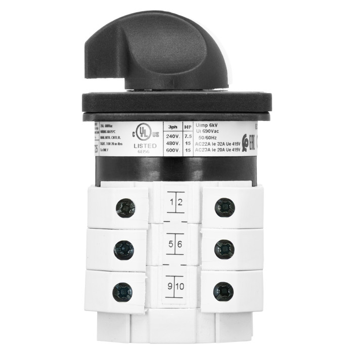 Кулачковий перемикач TELERGON T 3P 32A