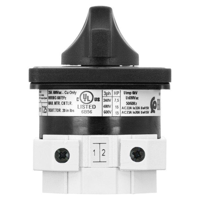 Кулачковий вимикач TELERGON T 2P 32A