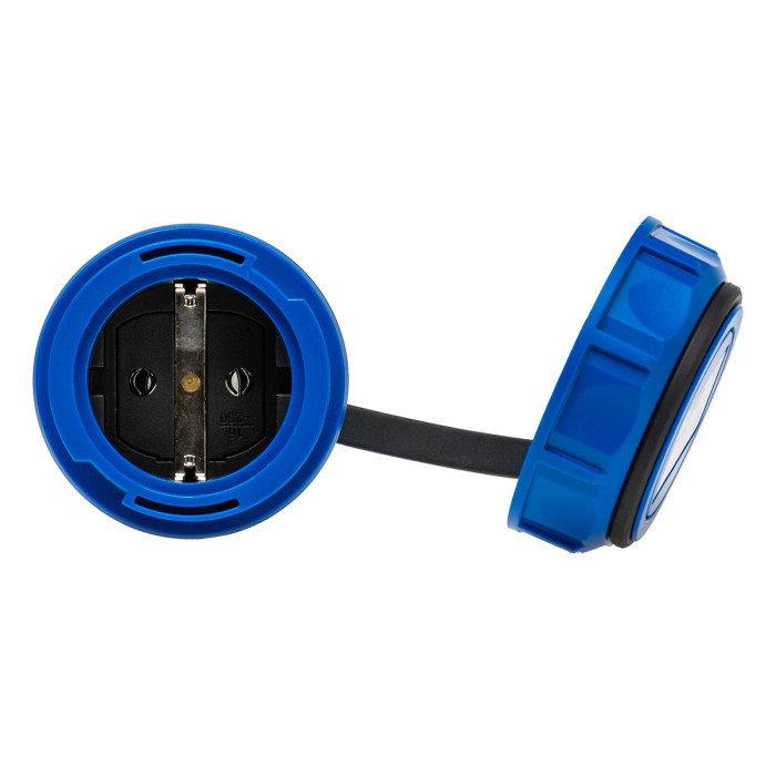 Розетка кабельна IDE SCHUKO 2P+E 16A 250V IP66-68