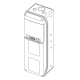 Настінний корпус для сил. розеток IDE з отворами STAR 1×6 MOD 436×142x137mm, IP65, шини N+PE