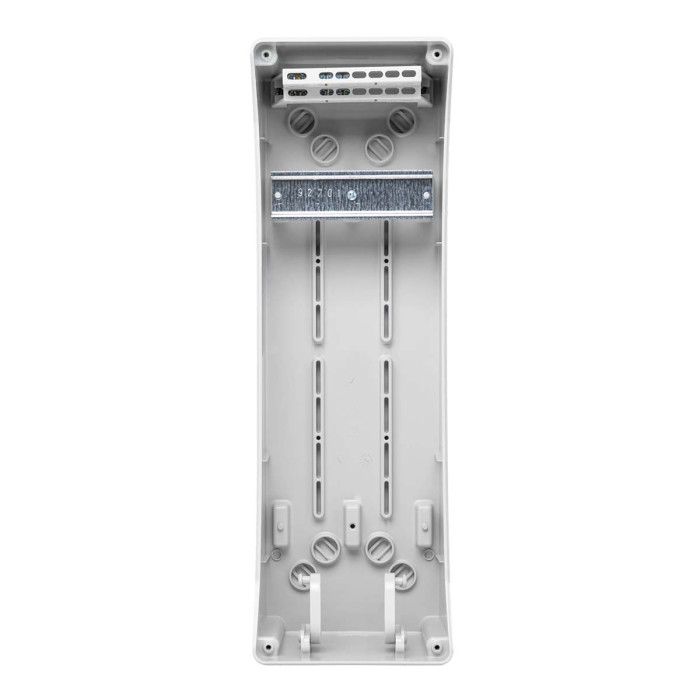 Настінний корпус для сил. розеток IDE з отворами STAR 1×6 MOD 436×142x137mm, IP65, шини N+PE