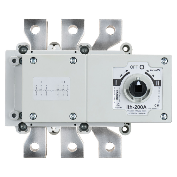 Перемикач TELERGON S5F 3P 200A