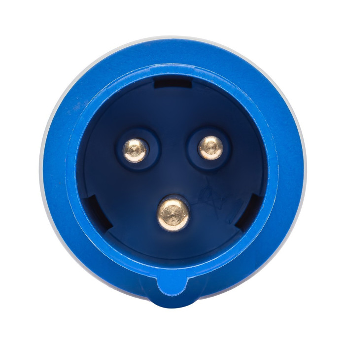 Вилка кабельна IDE MUNDIAL 2P+E 16A 220–250V IP44