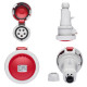 Розетка кабельна IDE MUNDIAL 3P+N+E 16A 200/346–240/415V IP66-67