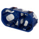 Установча коробка (підрозетник) IDE Domos 2-70mm з гвинтами