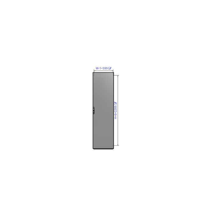 Підлогова шафа nVent HOFFMAN MCS 2200×600x800 IP56