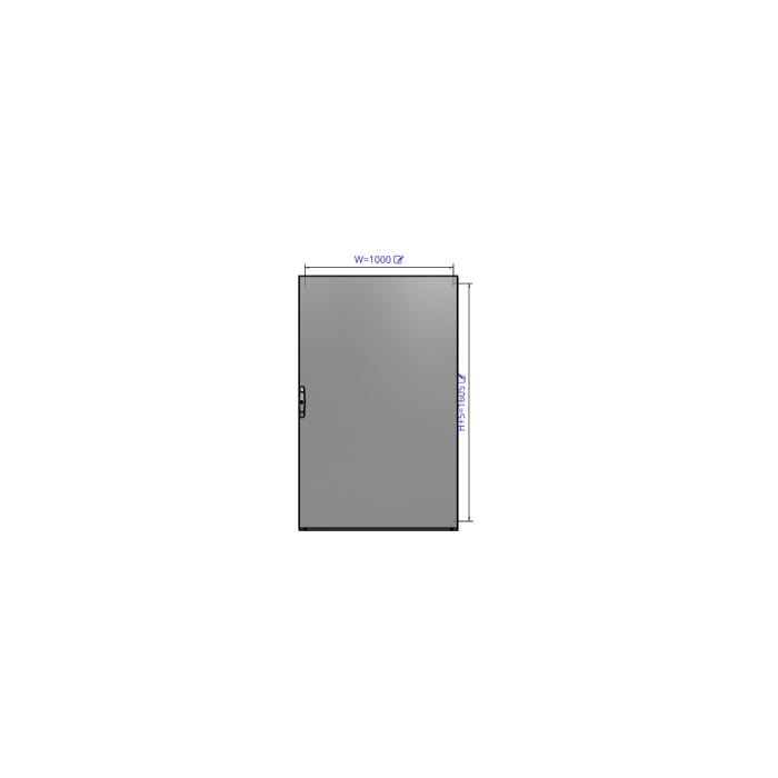 Підлогова шафа nVent HOFFMAN MKS 1600×1000x500 IP55