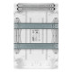 Корпус розподільчий IDE GOLD,2×12(24) модулі, пластикові двері, N/PE шина, IP40