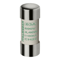 Запобіжник циліндричний Italweber CH22 63A aМ 22×58 690V