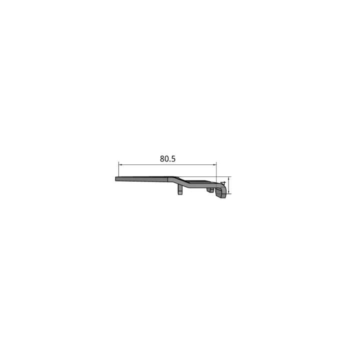 Скоби для монтажної пластини (1уп=10шт.) nVent HOFFMAN MPE