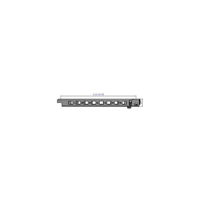 Профіль регулювання глибини 40mm х 300mm (4шт) nVent HOFFMAN DIP3